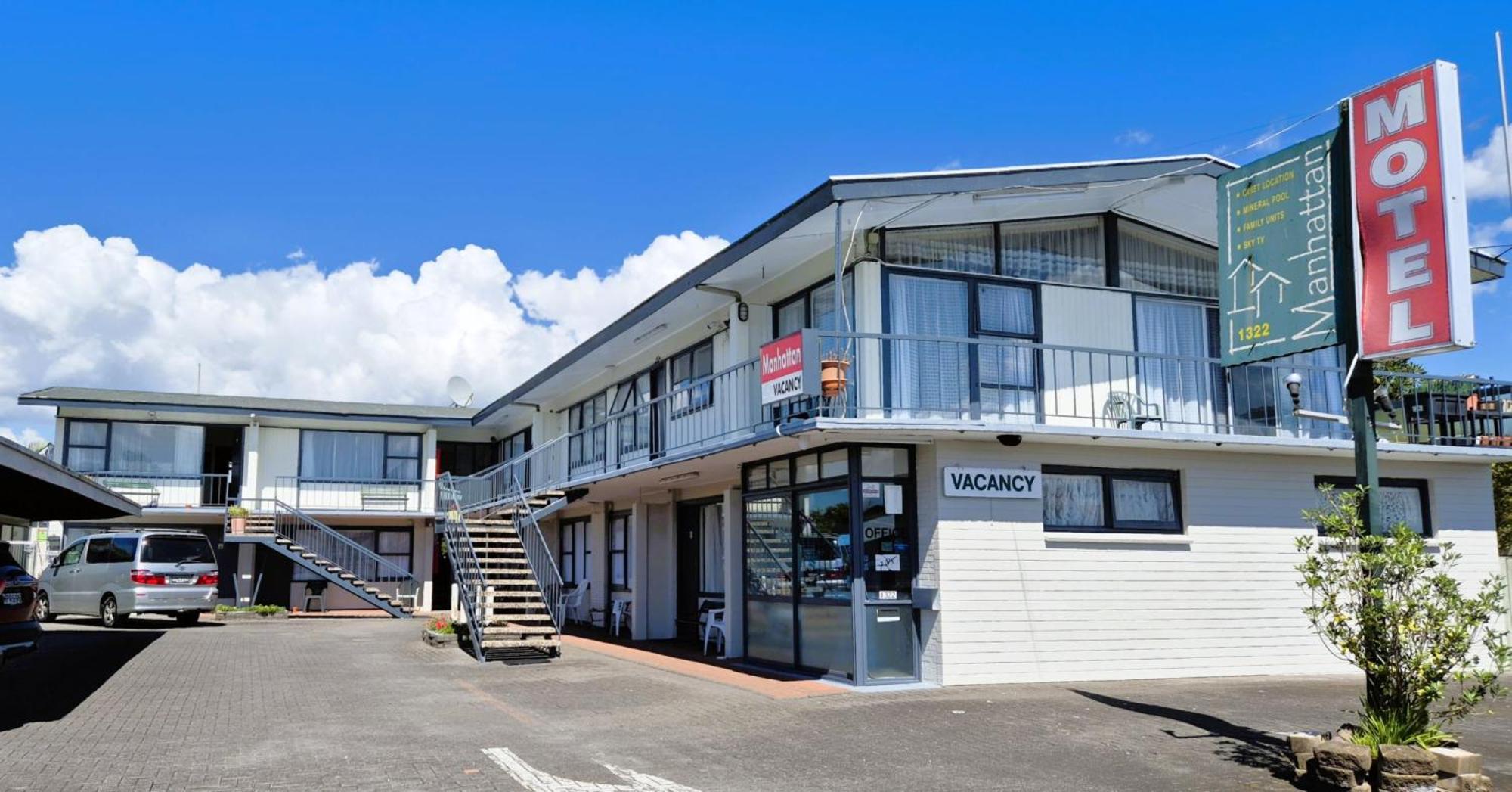 Manhattan Motel Rotorua Exteriör bild
